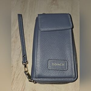 🌹Blue Wristlet Clutch